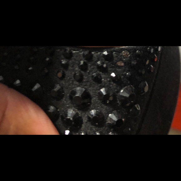(Sold) Juicy couture black studded platform - Picture 3 of 6